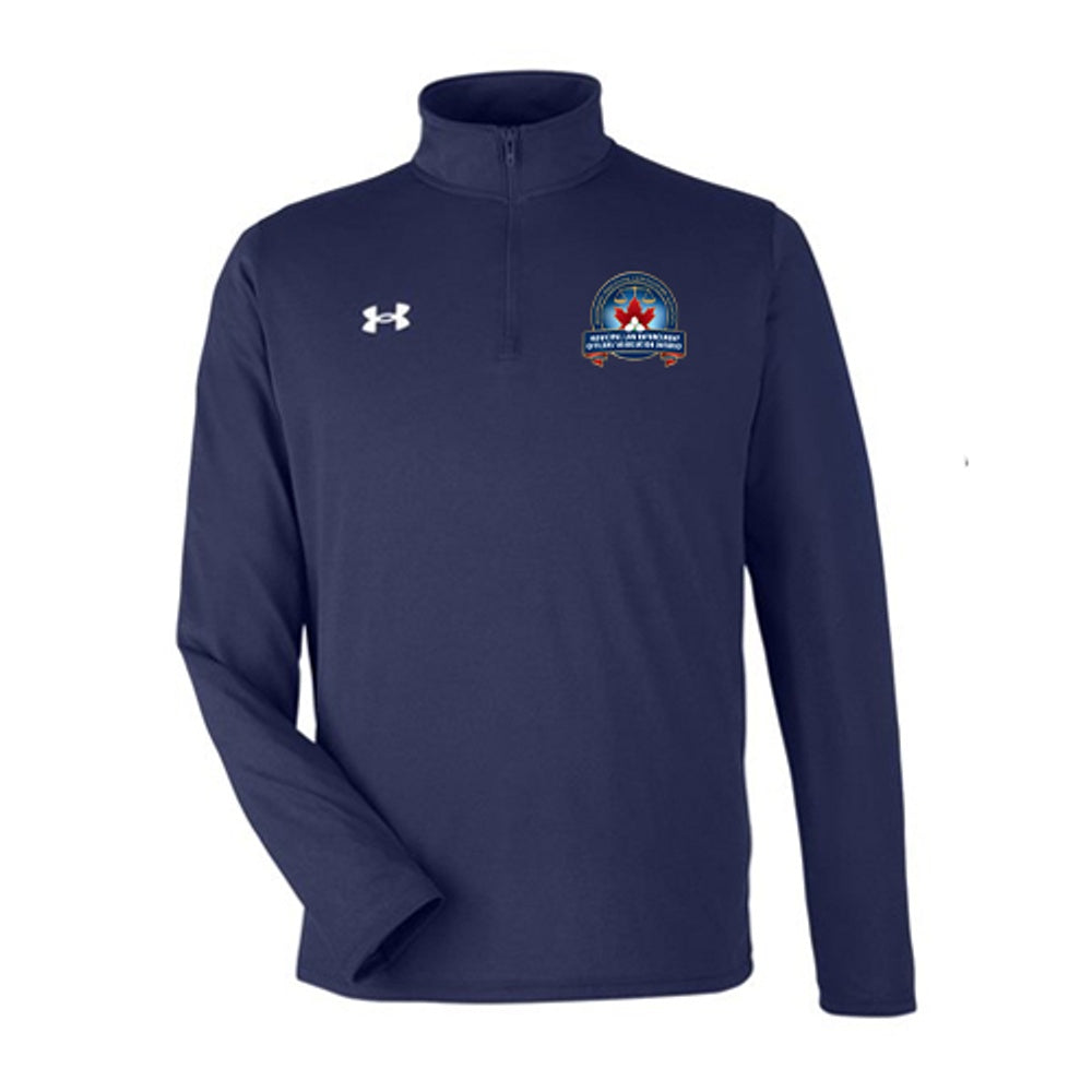 MLEOA of Ontario Adult Under Armour Team Tech™ Quarter-Zip Pullover