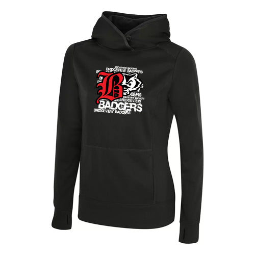 Bridgeview Ladies' Game Day Fleece Hooded Sweatshirt