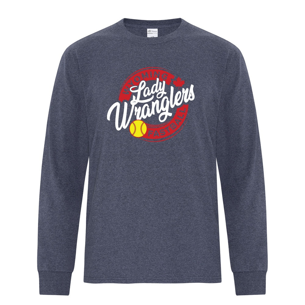 Wyoming Lady Wranglers Adult Cotton Long Sleeve