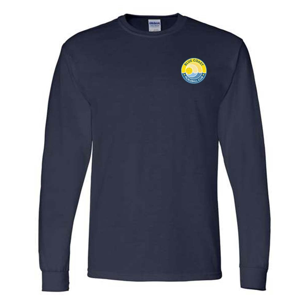 Blue Coast Pickleball Men's DryBlend 50/50 Long Sleeve