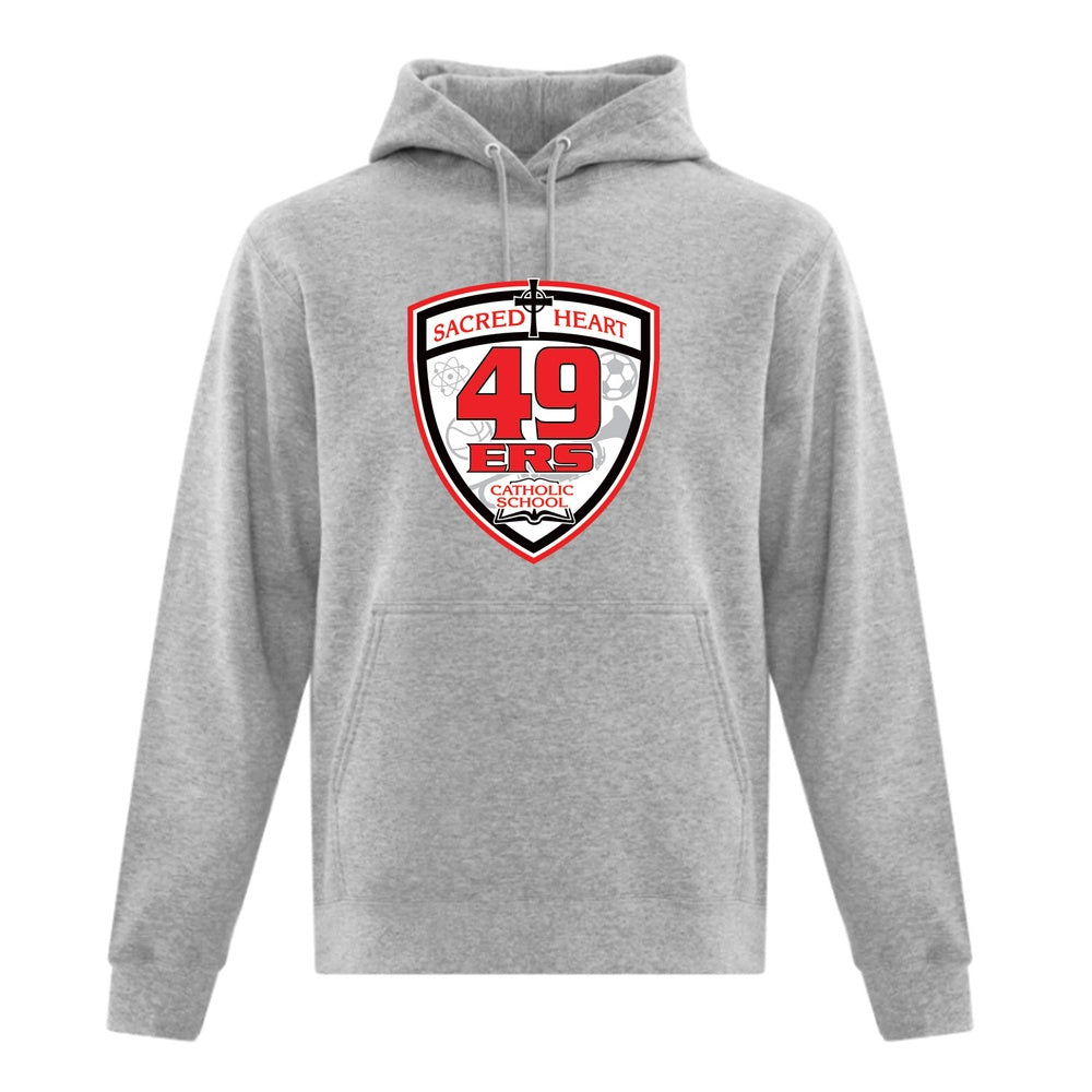 Sacred Heart Adult Everyday Fleece Hooded Sweatshirt