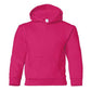 GILDAN HEAVY BLEND 50/50 YOUTH HOODED SWEATSHIRT