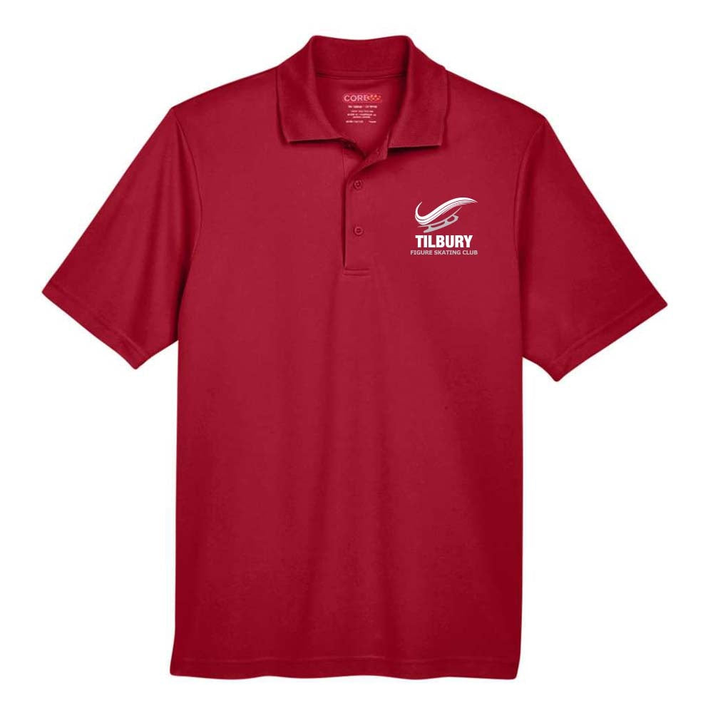 Tilbury Figure Skating Youth Origin Performance Piqué Polo