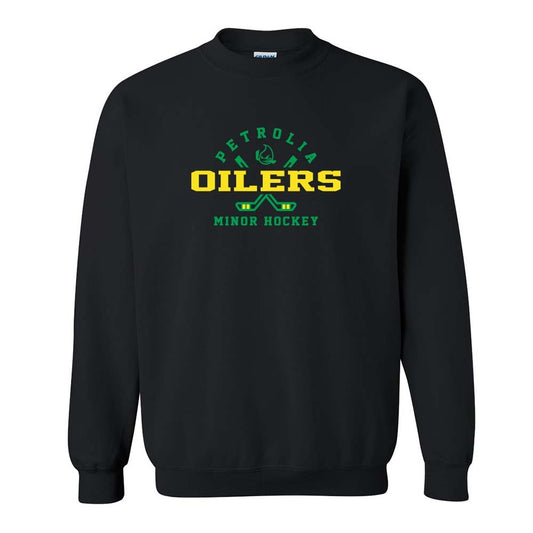 Petrolia Minor Hockey Adult Heavy Blend Crewneck Sweatshirt