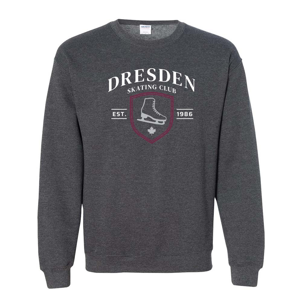 Dresden Skating Club Youth Heavy Blend Crewneck Sweatshirt