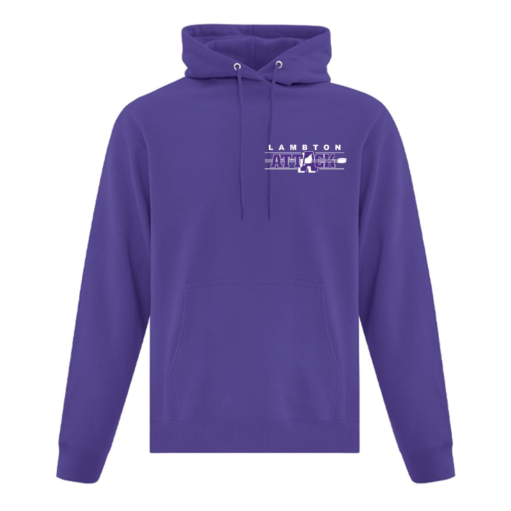 Lambton Attack Adult Fleece Hooded Sweatshirt