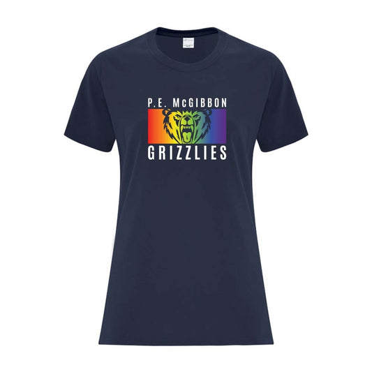 PE McGibbon Ladies' Cotton T-Shirt