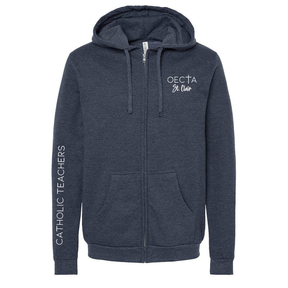 OECTA St. Clair Adult Zipper Fleece Hoodie