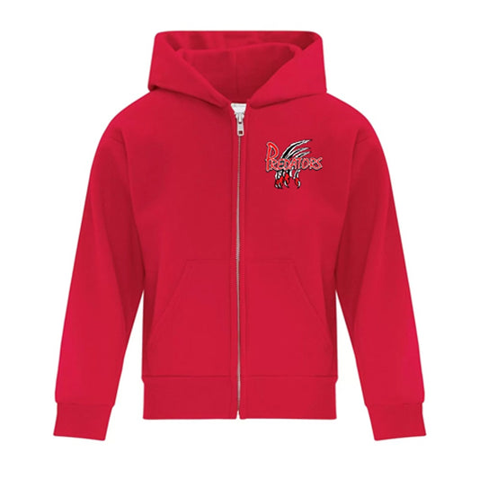 Lambton Shores Predators Youth Everyday Fleece Full Zip Hooded Sweatshirt