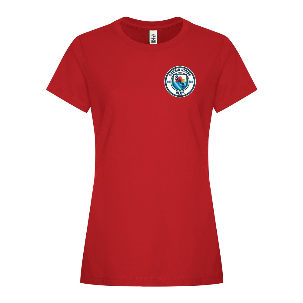 Sarnia Riding Club Ladies' KOI Element Ring Spun Cotton Tee