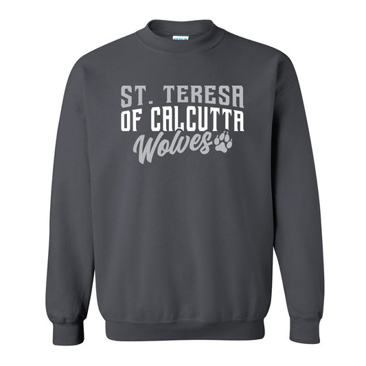 St. Teresa of Calcutta Adult Heavy Blend Crewneck Sweatshirt