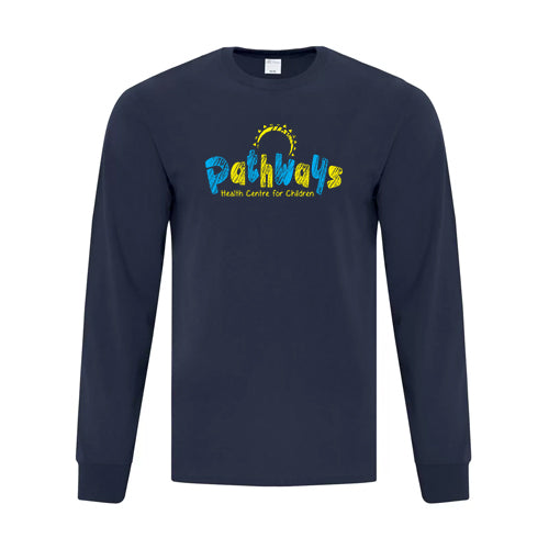 Pathways Youth Everyday Cotton Long Sleeve Youth T-Shirt
