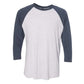 UNISEX NEXT LEVEL TRIBLEND 3/4 SLEEVE RAGLAN