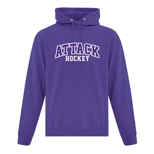 Lambton Attack Adult Fleece Hooded Sweatshirt