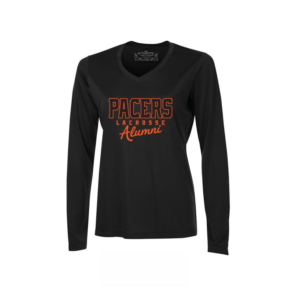 Point Edward Pacers Alumni Ladies' Pro Team Long Sleeve V-Neck T-Shirt