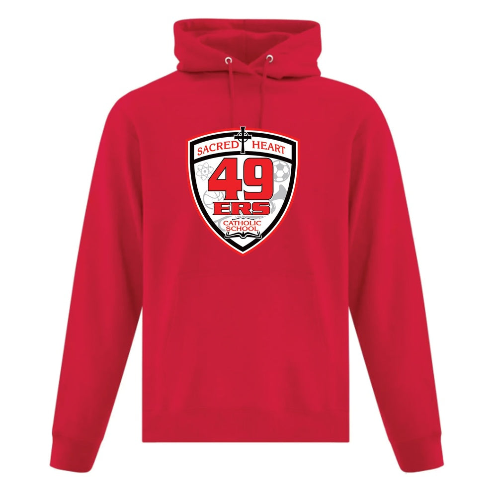 Sacred Heart Adult Everyday Fleece Hooded Sweatshirt