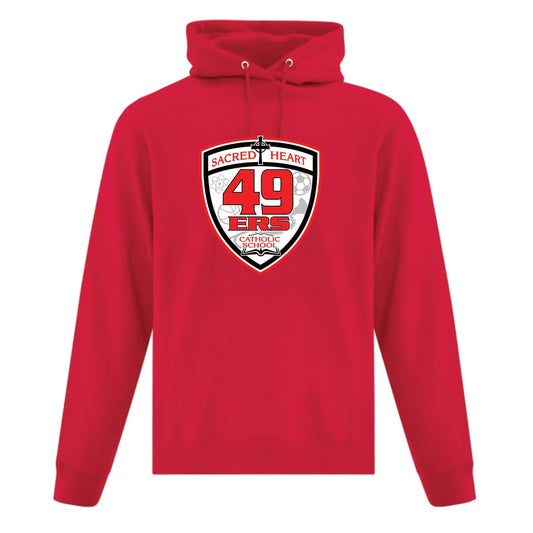 Sacred Heart Adult Everyday Fleece Hooded Sweatshirt