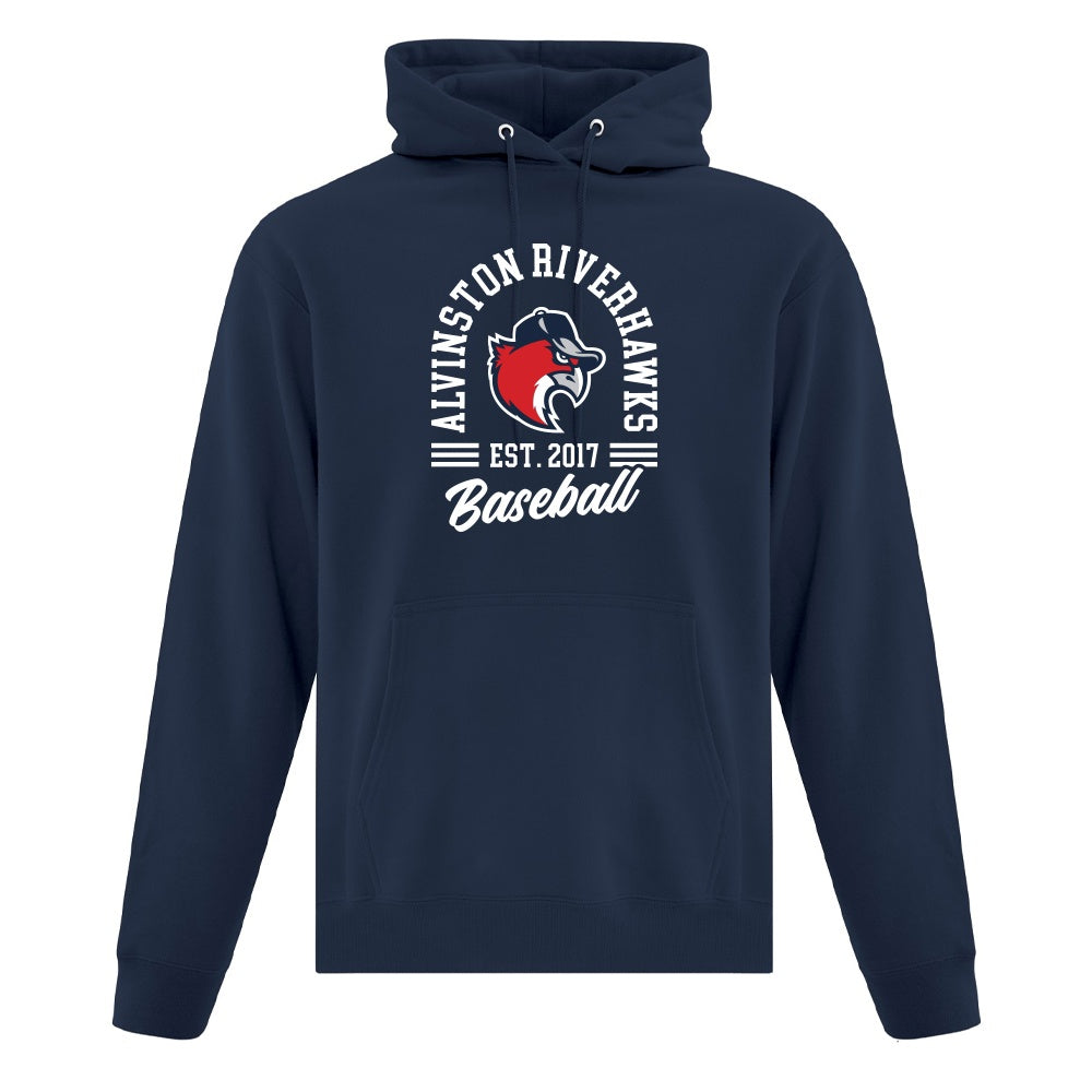 Alvinston Riverhawks Adult Fleece Hooded Sweatshirt