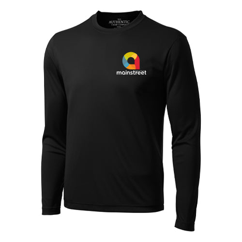 Adult Moisture Wicking Long Sleeve T-Shirt