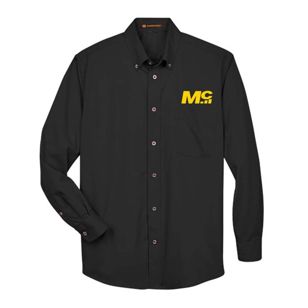 McCann Adult Easy Blend Long-Sleeve Twill Shirt