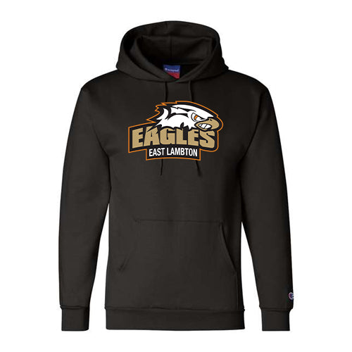 East Lambton Minor Hockey Adult Champion Powerblend Hooded Sweatshirt