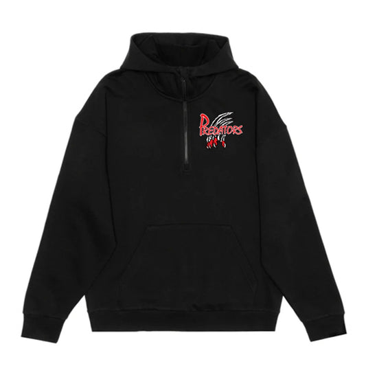 Lambton Shores Predators Adult Drop Shoulder 1/2 Zip Hoodie