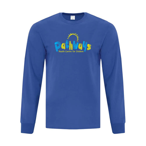 Pathways Youth Everyday Cotton Long Sleeve Youth T-Shirt