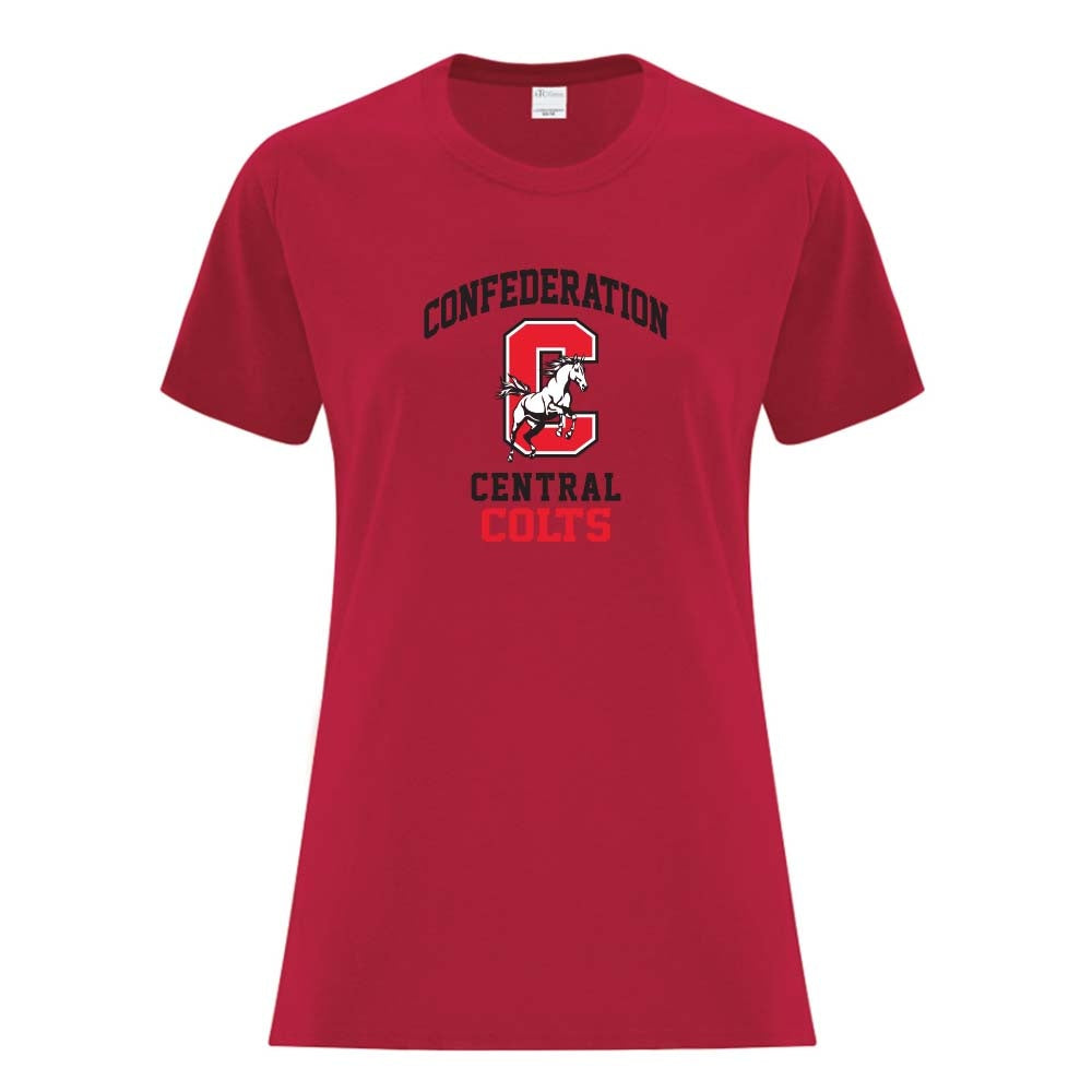 Confederation Central Ladies' Cotton T-Shirt
