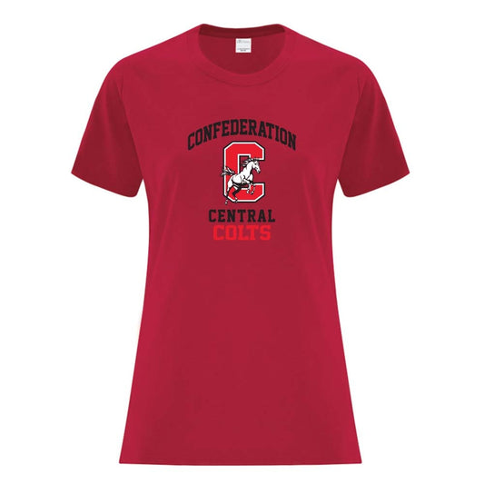 Confederation Central Ladies' Cotton T-Shirt