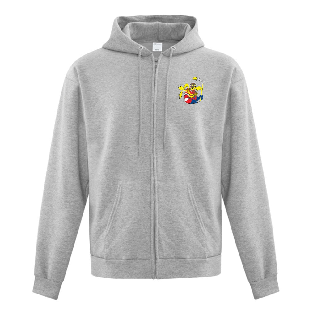 Petrolia Flyers Adult Fleece Full Zip Hooded Sweatshirt