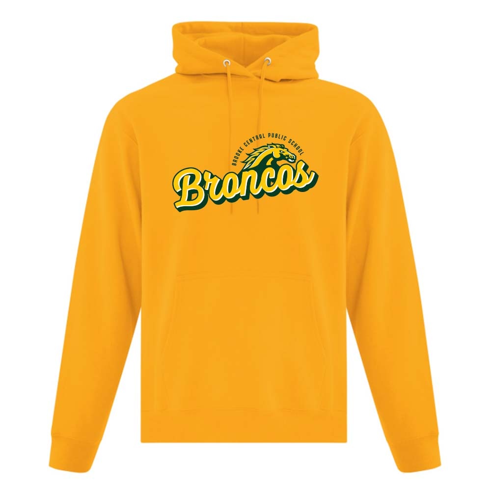 Brooke Central Adult Fleece Hooded Sweatshirt