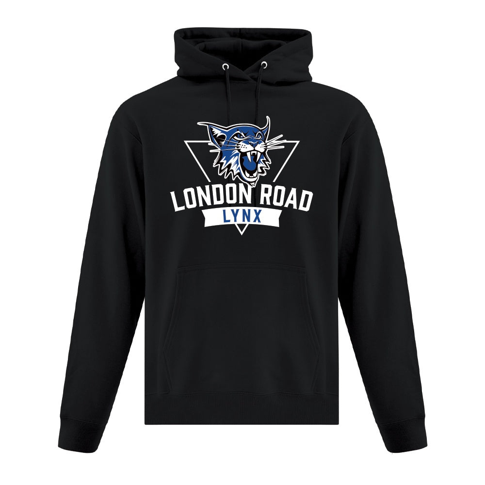 London Road Adult Fleece Hooded Sweatshirt