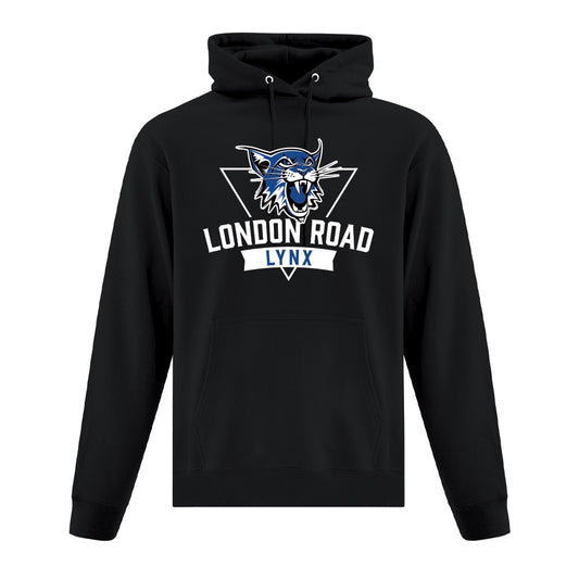 London Road Adult Fleece Hooded Sweatshirt