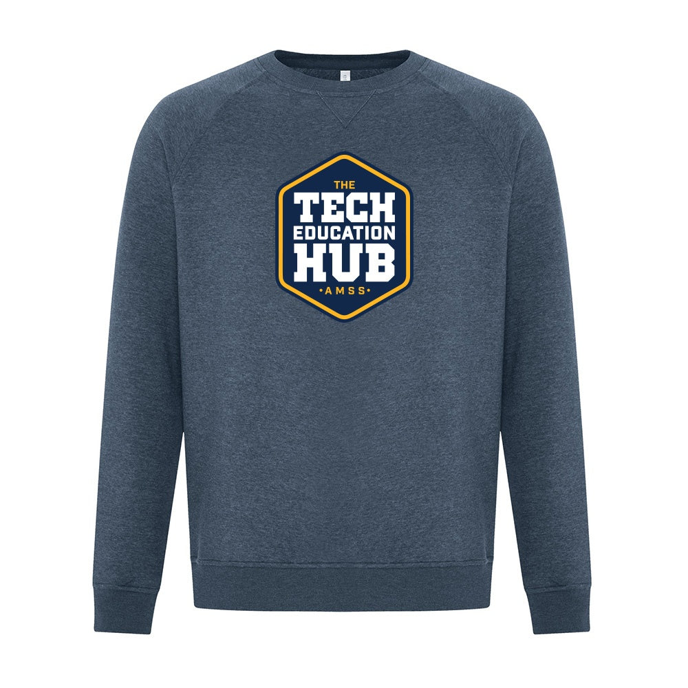 Technological Education Hub Adult ESActive Vintage Crewneck Sweatshirt