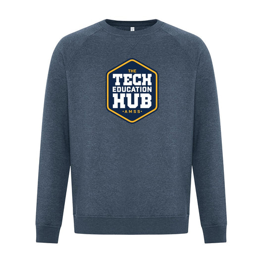 Technological Education Hub Adult ESActive Vintage Crewneck Sweatshirt