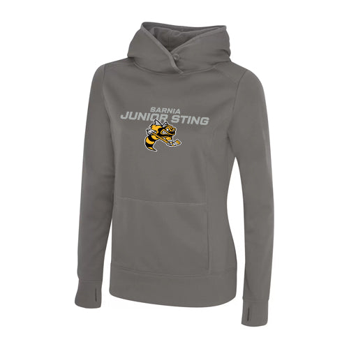 Sarnia Jr Sting Ladies' Game Day Fleece Hooded Sweatshirt