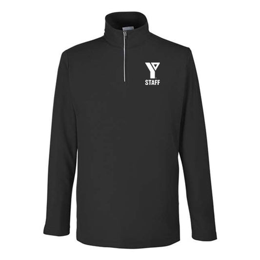 YMCA Staff Adult Fusion ChromaSoft™ Pique Quarter-Zip Pullover (12 pc)