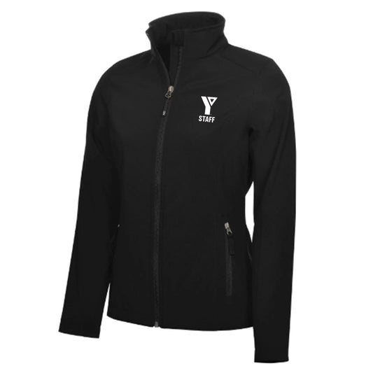 YMCA Staff Ladies' Everyday Water Repellent Soft Shell Jacket (12 pc)
