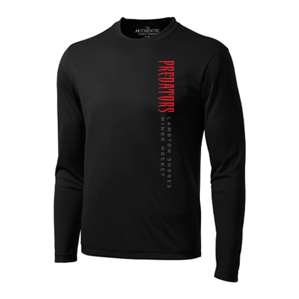 Lambton Shores Predators Youth Pro Team Long Sleeve T-Shirt