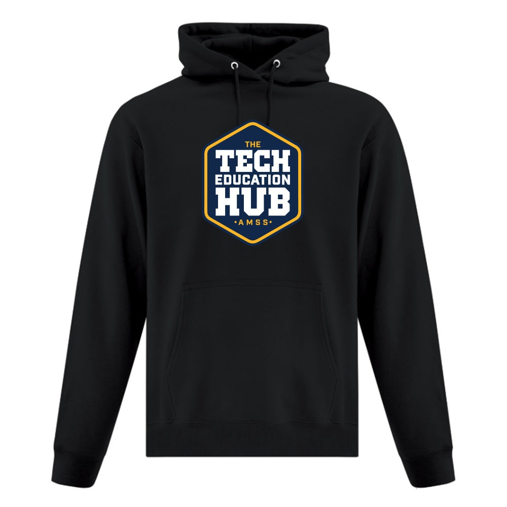 Technological Education Hub Adult Fleece Hooded Sweatshirt