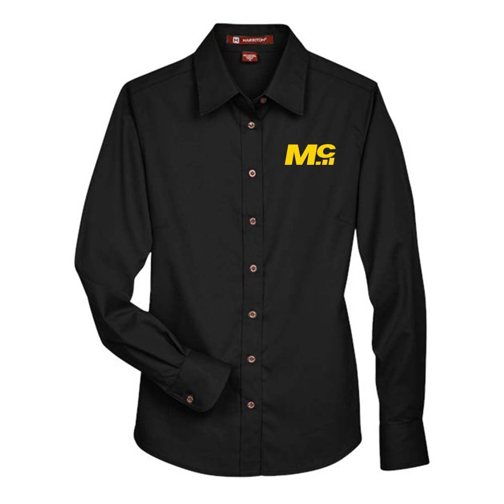 McCann Ladies' Easy Blend Long-Sleeve Twill Shirt