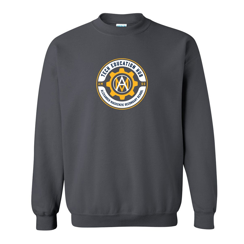 Technological Education Hub Adult Heavy Blend Crewneck Sweatshirt