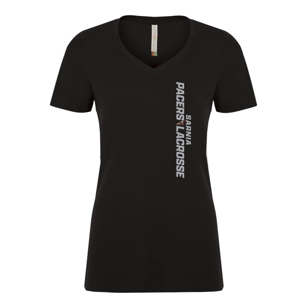 Sarnia Pacers Ladies' Eurospun Ring Spun V-Neck Tee