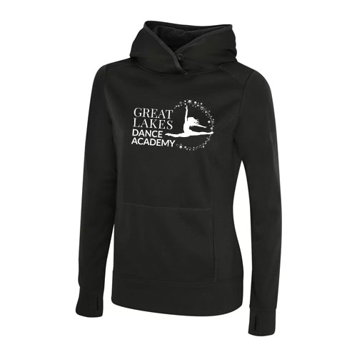 Great Lakes Dance Ladies' Game Day Fleece Hooded Sweatshirt