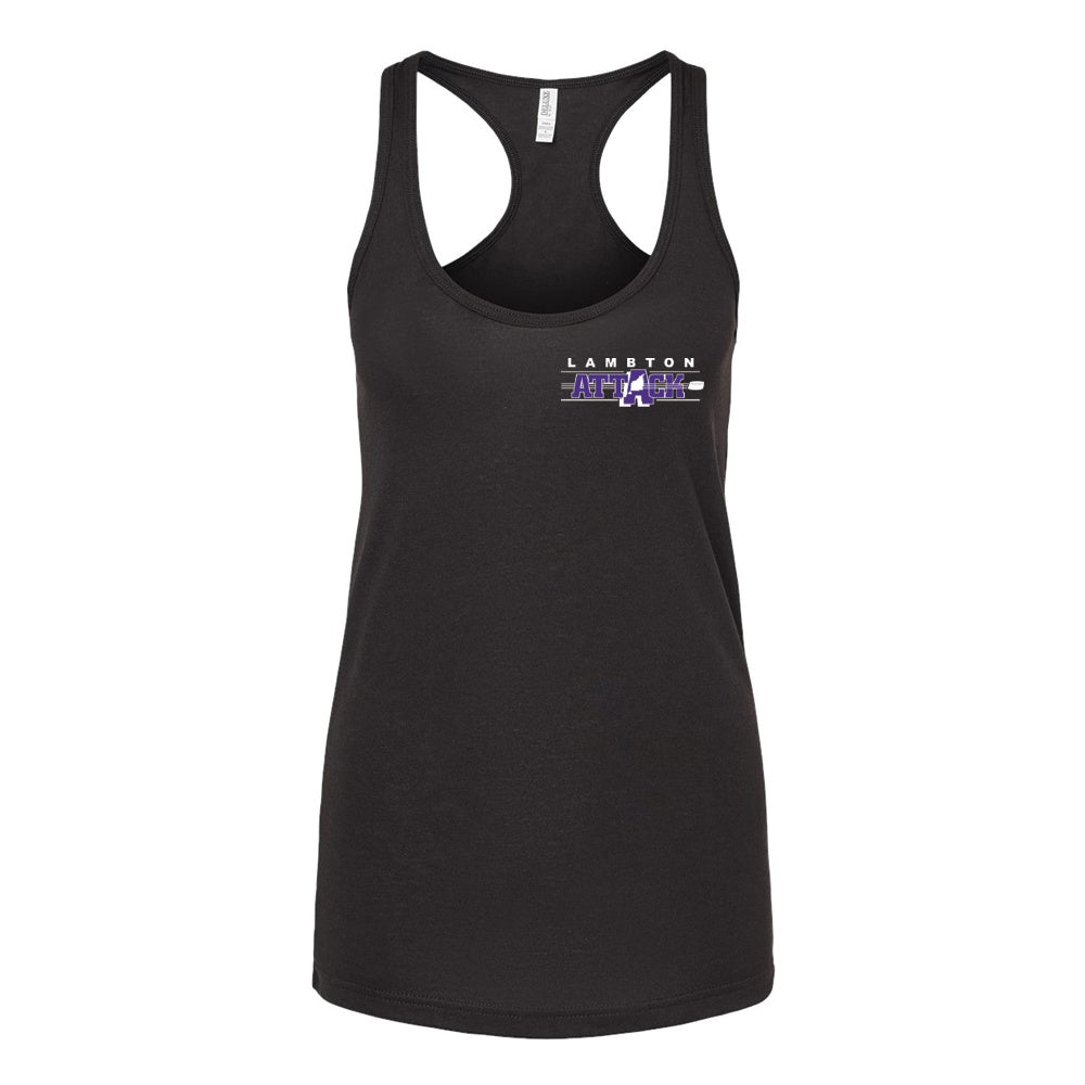 Lambton Attack Ladies' Racerback Blend Tank