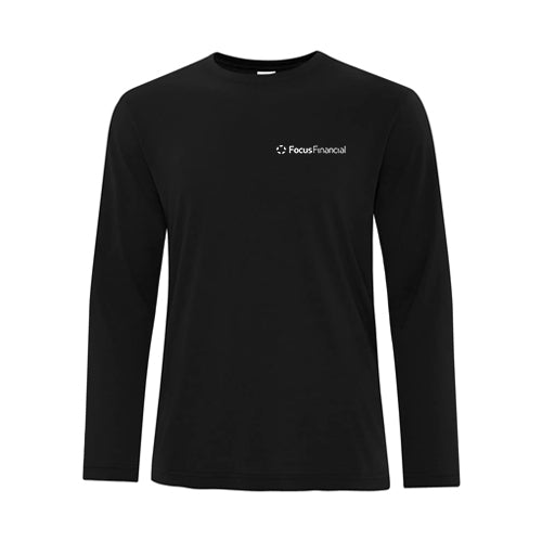 Focus Financial Adult Pro Spun Long Sleeve T-Shirt