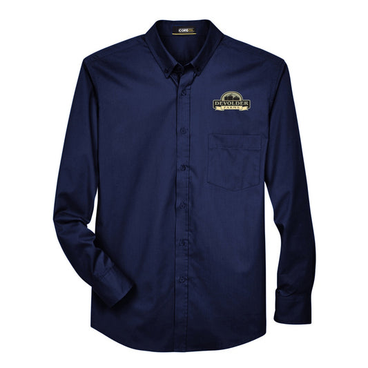 Devolder Farms Adult Tall Operate Long-Sleeve Twill Shirt