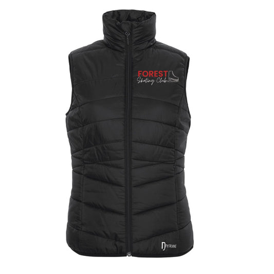 Forest Skating Club Ladies' Dry Tech Insulated Vest