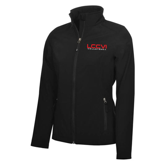 LCCVI Boys Volleyball Ladies' Everyday Water Repellent Soft Shell Jacket