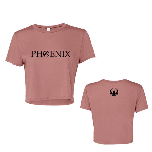 Phoenix Ladies' Bella + Canvas Flowy Cropped T-Shirt